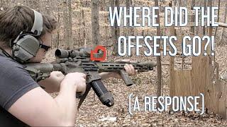 A Defense of Offset Red Dots (Response to Hop and Brass Facts)