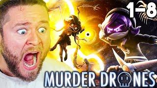 Diese SERIE ist WAHNSINN und ich schaue sie KOMPLETT | MURDER DRONES 1-8