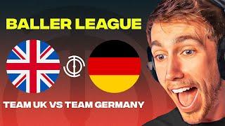 Miniminter Reacts To UK vs Germany Baller League