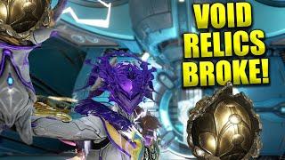 Warframe BROKE Fast Void Relic Drop Missions... But Not Really