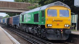 Freightliner class 59101 at goring by sea