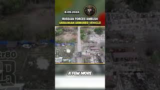  RUSSIAN AMBUSH ON UKRAINIAN MILITARY PERSONNEL CARRIER! #viral #clips #ukraine #trending