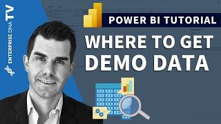 Where To Get Demo Data For Example Reports And Power BI Applications