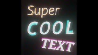 super cool text.