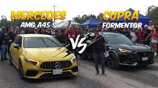 Mercedes A45 S vs Cupra Formentor | Arrancones