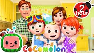 Family Help Song | Cocomelon | Family Time! ‍‍ | MOONBUG KIDS | Family Time