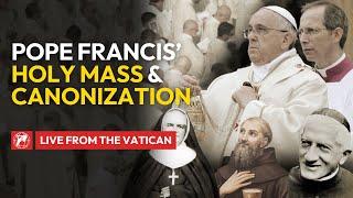 LIVE from the Vatican | Pope Francis' Holy Mass and Canonization of 14 Blessed | 20th October 2024