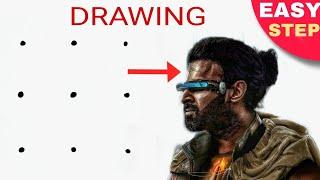 Kalki Prabhas Pencil drawing || Kalki Movie Prabhas drawing