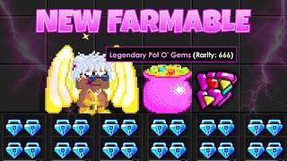 This "NEW FARMABLE" will make you RICH! How to profit in Growtopia! (1 BGL PER DAY!) l Growtopia