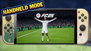 EA SPORTS FC 25 Nintendo Switch OLED Gameplay | Handheld Mode