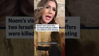DHS Secretary Kristi Noem visits the Western Wall in Jerusalem