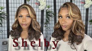 Wig Show & Tell : NEW Outre Melted Hairline Synthetic Lace Front Wig - Shelby