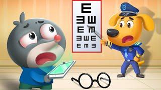 Keep Your Eyes Healthy | Good Habits for Kids | Cartoon for Kids | Sheriff Labrador | BabyBus