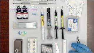 Resin composite cavity preparation & restoration instruments and tools setup - Arabic عربي