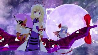 remilia bandxz x yukari ~ moonlight (Official Music Video) #9ensokyo