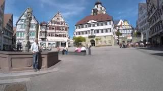 STREET VIEW: Altstadt von Herrenberg in GERMANY