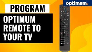 How To Program Optimum Remote To Your TV | Quick & Easy Guide!