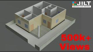 Create 3D HOUSE using Autocad in Easy steps - 1