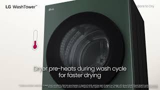 LG WashTower™ | Wash and Dry in 1 Hour