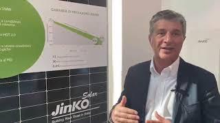 Le novità di Jinko Solar Co., Ltd. a K.EY 2023 raccontate da Alberto Cuter - la diretta Solare B2B