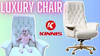 The most luxurious Office Chair in 2023| Kinnls Cellier Massage Office Chair Review