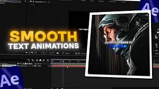 Smooth Text Animations in After Effects | After Effects Guide