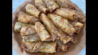 Pasuts Tolma - Delicious and Healthy Armenian Vegetarian Stuffed Cabbage Rolls