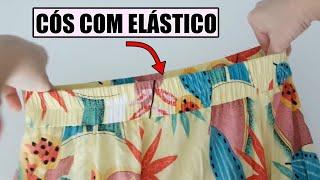 Com essa técnica você costura elástico no cós de qualquer roupa