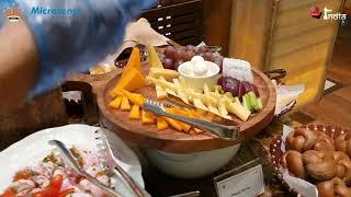 The lavish spread for the Indian team at Taj Coromandel Sunday Brunch