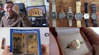 A Soldier's Watch Collection Review - Doxa Diver & Gold Custom Signet Ring Unboxing + $2 Book Haul