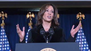 ‘Meaningless message’: Kamala Harris speech mocked