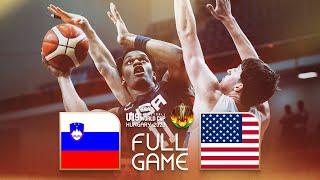 Slovenia v USA | Full Basketball Game | FIBA U19 Basketball World Cup 2023