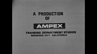 Ampex 1969 Training Video.