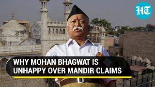 Mohan Bhagwat opposes Hindu groups bid to reclaim mosques; Wants 'amicable solution' for Gyanvapi