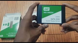 UNBOXING Western Digital WD Green 240 GB SSD