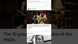 Greatest guitar solo #rock