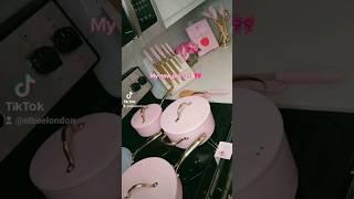 my new Paris Hilton pink kitchen ware set. 