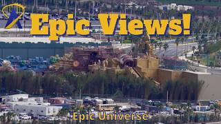 Overview of Epic Universe from The Orlando Eye - November 2024