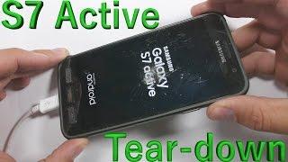 Galaxy S7 Active Teardown - Screen Replacement - Battery Fix - Charging Port Repair