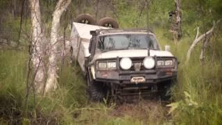 Shaun Whale testing Mars Campers in Lorella Springs - NT