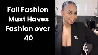 Fall Essentials and Must Haves for 40+/Fashion for the stylish woman over 40