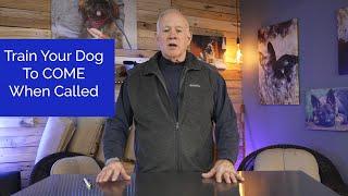 Ed Frawley's New Online Course: Training Your Dog To Come When Called