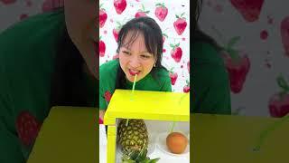 Yucky or Yummy Charlotte & Maddie’s Fruit Guessing Game Challenge! 