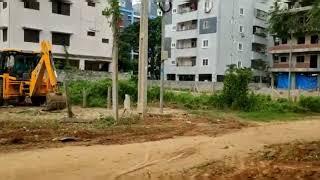 151 SQ YARDS || PLOT FOR SALE IN GACHIBOWLI HYDERABAD || NORTH FACING || HUDA LAYOUT ||