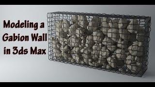 Modeling a Gabion Wall in 3ds Max