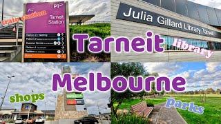 Explore Tarneit with me | street view | library | parks | shops | Melbourne Australia | Suburb