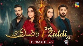 Woh Ziddi Si - Episode 23 - 17th Nov 2024 [ Aina Asif & Shazeal Shaukat ]  SIA BEAUTY CREAM - HUM TV