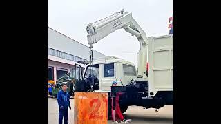 5 ton knuckle boom truck mounted crane