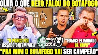 OLHA O QUE NETO FALOU DO BOTAFOGO! NETO FICOU PISTOLA COM A ELIMINAÇÃO! NOTICIAS DO BOTAFOGO DE HOJE