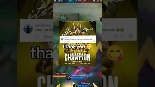 thank you onic #mlbb #leyonima #mpl #mlbbidcreator